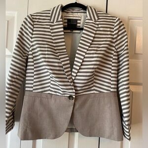 Never been worn - Gray striped blazer from The Limited